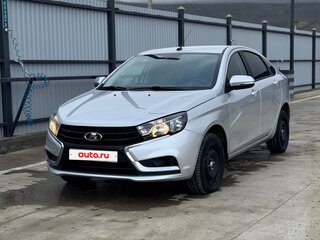 2018 Lada (ВАЗ) Vesta I, серебристый, 780000 рублей, вид 1