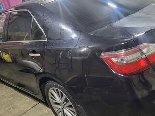 2017 Toyota Camry VII (XV50) Рестайлинг 2, чёрный, 2430000 рублей, вид 2