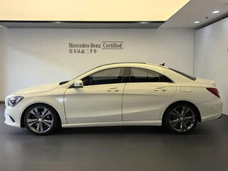 2017 Mercedes-Benz CLA 200 I (C117, X117) Рестайлинг, белый, 1580000 рублей, вид 3