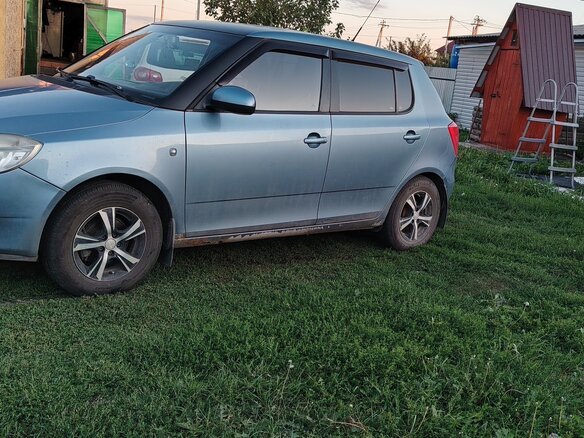 2007 Skoda Fabia II, голубой, 365000 рублей - вид 2