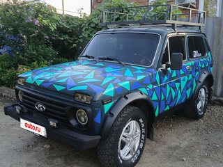 1998 Lada (ВАЗ) 2121 (4x4) I Рестайлинг, синий, 275000 рублей, вид 4