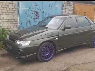 1998 Lada (ВАЗ) 2110, зелёный, 600000 рублей, вид 3