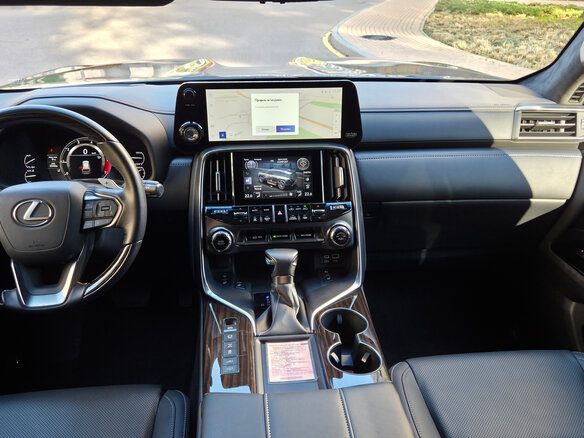 2022 Lexus LX 600 IV, серый, 15000000 рублей - вид 14