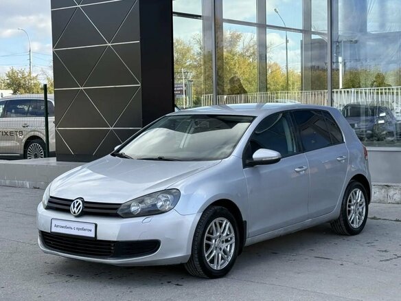 2012 Volkswagen Golf VI, серебристый, 720000 рублей
