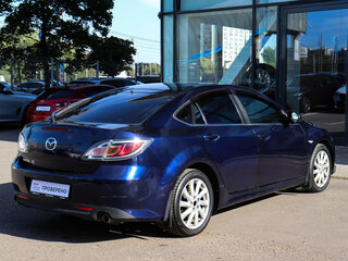 2011 Mazda 6 II (GH) Рестайлинг, синий, 968000 рублей, вид 4