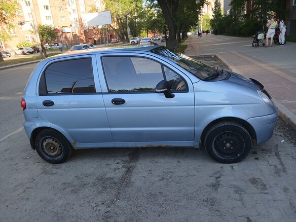 2012 Daewoo Matiz I Рестайлинг, серый, 200000 рублей - вид 1