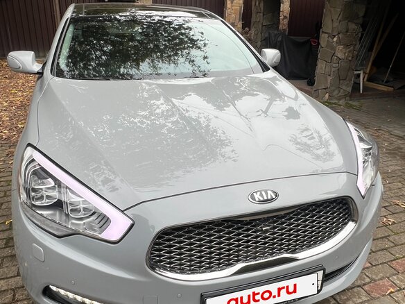2017 Kia Quoris I Ресталинг 2, серебристый