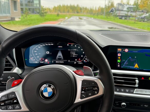 2022 BMW M4 Competition Package G82/G83, серый, 9800000 рублей - вид 9