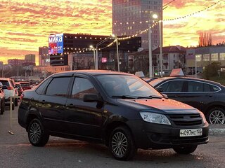 2012 Lada (ВАЗ) Granta I, чёрный, 295000 рублей, вид 1