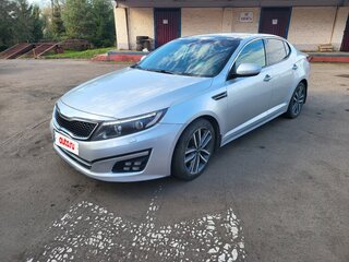 2014 Kia Optima III Рестайлинг, серебристый, 1150000 рублей, вид 3