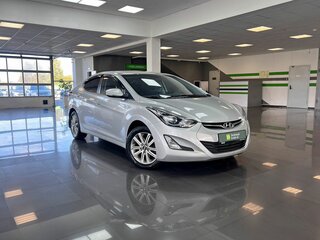 2014 Hyundai Elantra V (MD) Рестайлинг, серебристый, 1250000 рублей, вид 5