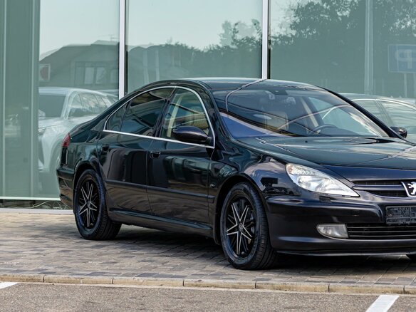 2004 Peugeot 607 I, чёрный, 655000 рублей - вид 6