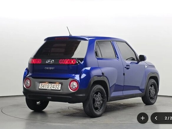 2022 Hyundai Casper I, синий - вид 1