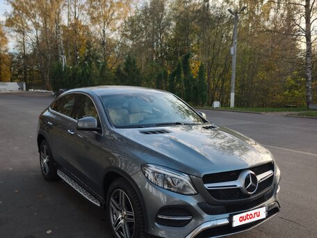 2017 Mercedes-Benz GLE Coupe 350 d I (C292), серый, 4799000 рублей, вид 3