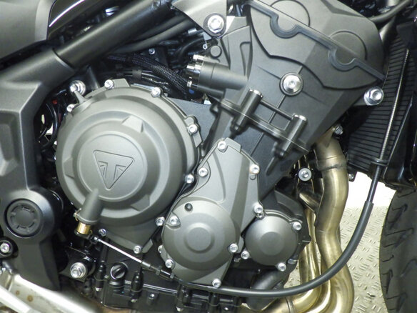 2026 Triumph Trident 660, серый, 1050000 рублей - вид 14