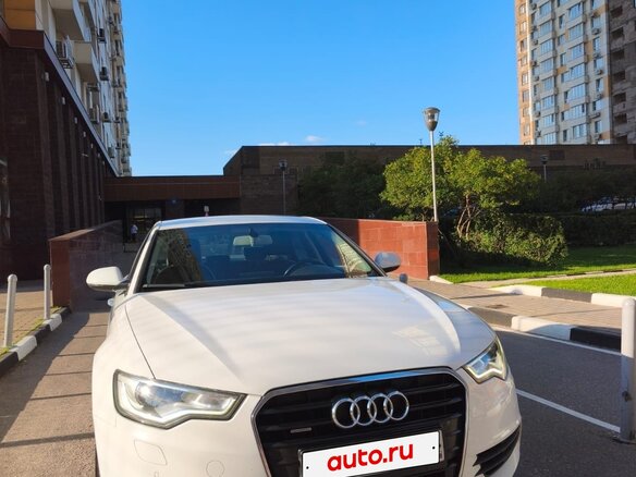 2012 Audi A6 IV (C7), белый, 1900000 рублей - вид 7