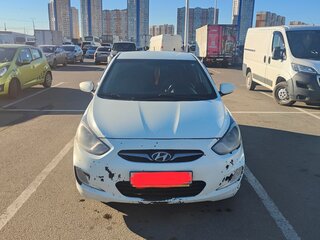 2012 Hyundai Solaris I, белый, 530000 рублей, вид 1