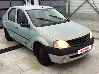 2006 Renault Logan I, зелёный, 89000 рублей, вид 4