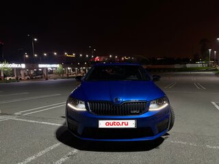 2014 Skoda Octavia RS III, синий, 1940000 рублей, вид 2