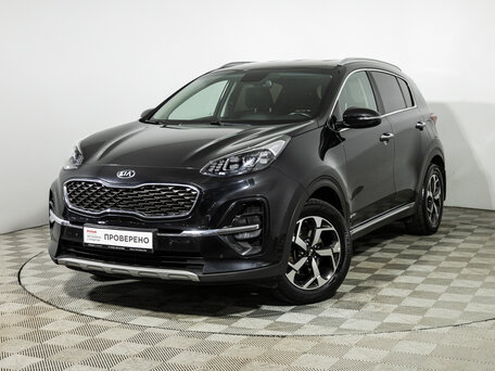 2019 Kia Sportage IV Рестайлинг, чёрный, 2199585 рублей, вид 1