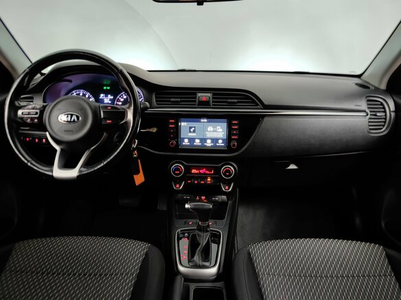 2018 Kia Rio IV, синий, 1325000 рублей - вид 12