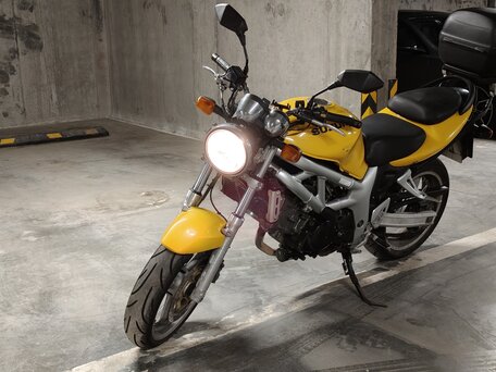 2002 Suzuki SV 650, жёлтый, 250000 рублей, вид 1
