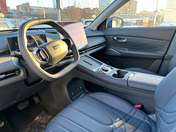 2025 Geely EX5 Гибрид EM-i, синий - вид 8