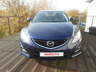 2011 Mazda 6 II (GH) Рестайлинг, синий, 1100000 рублей, вид 5