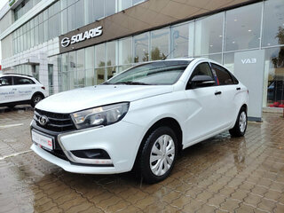 2019 Lada (ВАЗ) Vesta CNG I, белый, 506850 рублей, вид 3