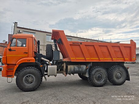 2019 КамАЗ 65222, оранжевый, 4900000 рублей, вид 3