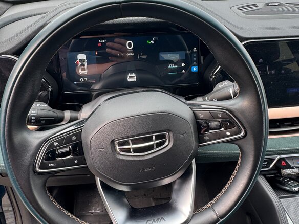 2023 Geely Monjaro I, синий - вид 6