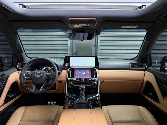 2022 Lexus LX 500d IV, чёрный, 15490000 рублей - вид 12