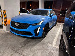 2022 Cadillac CT5-V Blackwing I, голубой, 11600000 рублей, вид 4