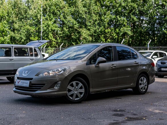 2014 Peugeot 408 I, бежевый