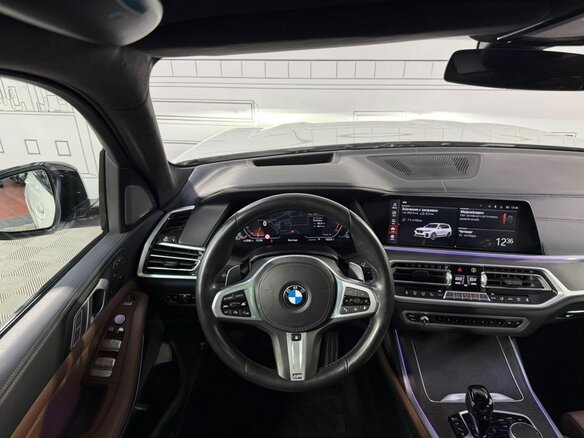 2022 BMW X7 40d I (G07), белый, 9495000 рублей - вид 17
