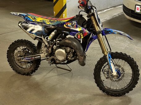 2021 Yamaha YZ65, синий, 250000 рублей, вид 2