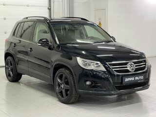 2010 Volkswagen Tiguan I, чёрный, 1179000 рублей, вид 1