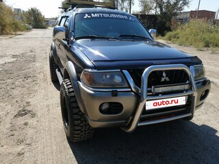 2001 Mitsubishi Pajero Sport I, синий, 750000 рублей, вид 2