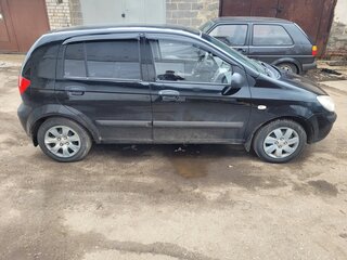 2008 Hyundai Getz I Рестайлинг, чёрный, 445000 рублей, вид 2