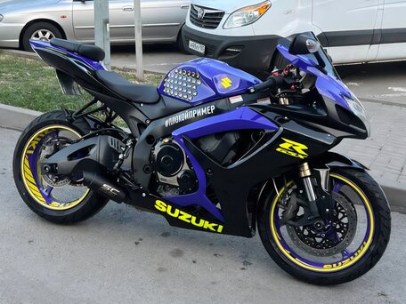 2006 Suzuki GSX-R 600, фиолетовый, 450000 рублей, вид 1