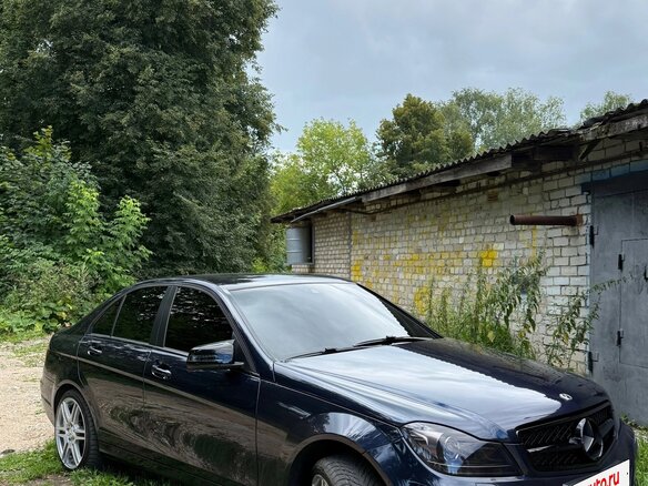 2013 Mercedes-Benz C-Класс 180 III (W204) Рестайлинг, синий - вид 6