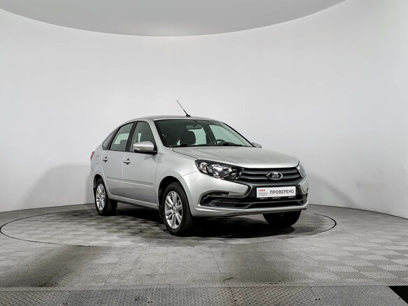2024 Lada (ВАЗ) Granta I Рестайлинг, серебристый, 790000 рублей - вид 2