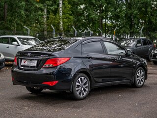 2015 Hyundai Solaris I Рестайлинг, чёрный, 999000 рублей, вид 2