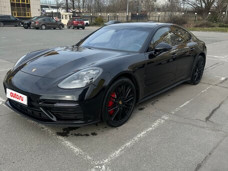 2017 Porsche Panamera Turbo II, чёрный, 6800000 рублей, вид 1