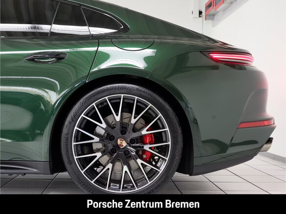 2026 Porsche Panamera 4S E-Hybrid III, зелёный - вид 3