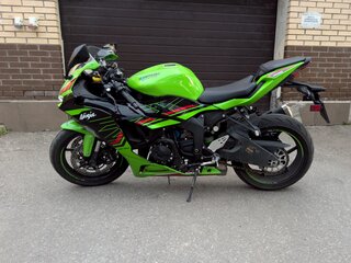 2024 Kawasaki ZX-6 Ninja, зелёный, 1350000 рублей, вид 3
