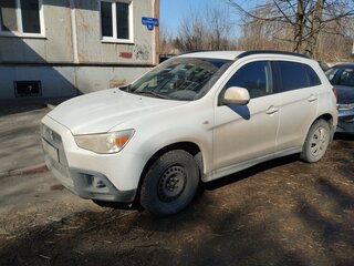 2012 Mitsubishi ASX I, белый, 1100000 рублей, вид 2