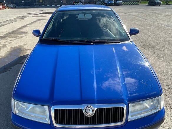 2008 Skoda Octavia I (A4) Рестайлинг, синий, 650000 рублей - вид 2