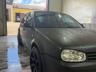1999 Volkswagen Golf IV, чёрный, 210000 рублей, вид 5