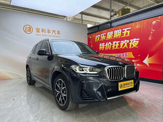 2023 BMW X3 25i xDrive III (G01) Рестайлинг, чёрный, 4244588 рублей, вид 3